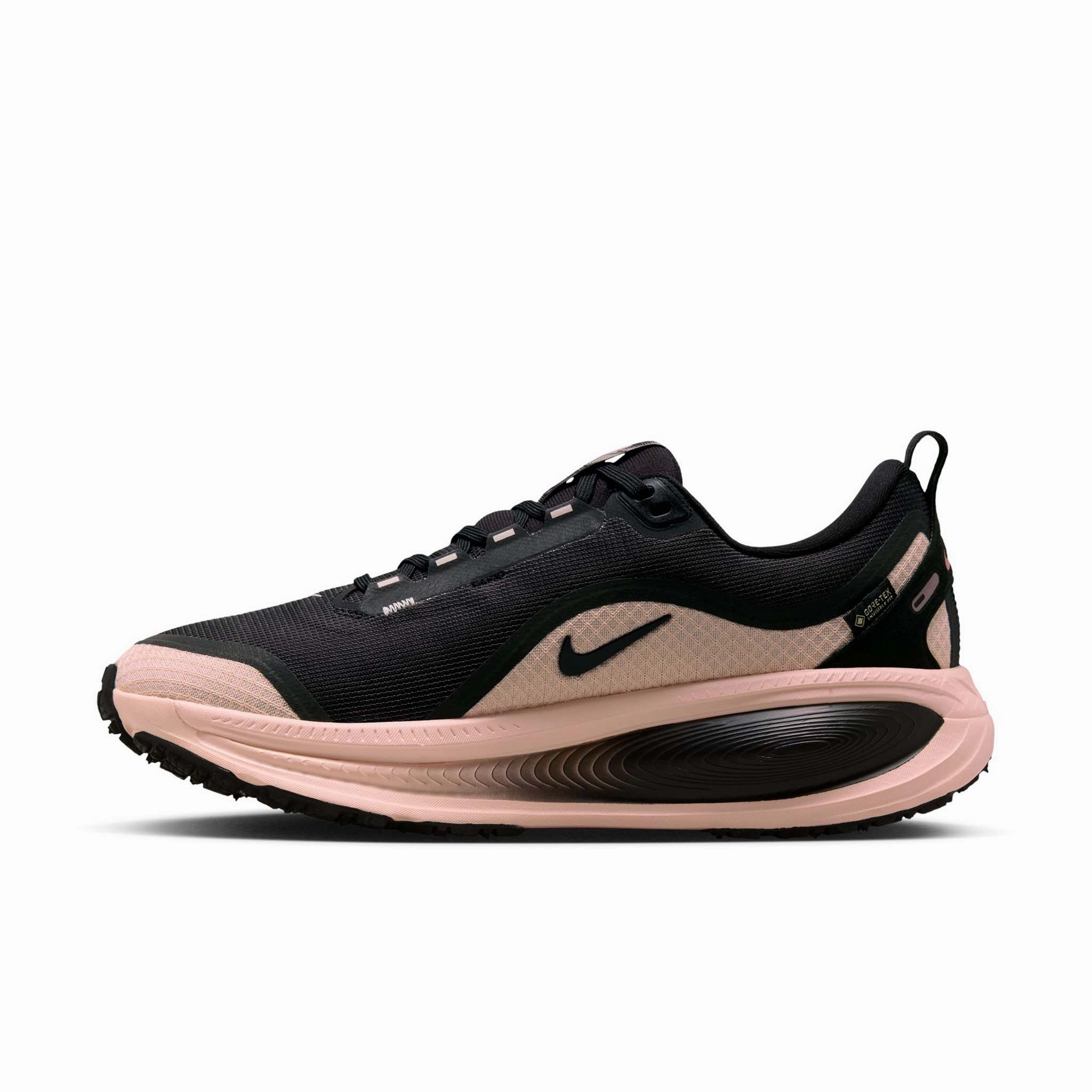 Nike | Women's Vomero 18 GORE-TEX Road Running Shoes - Black/Black-Crimson Tint-Black Nike Kobe X Shoes