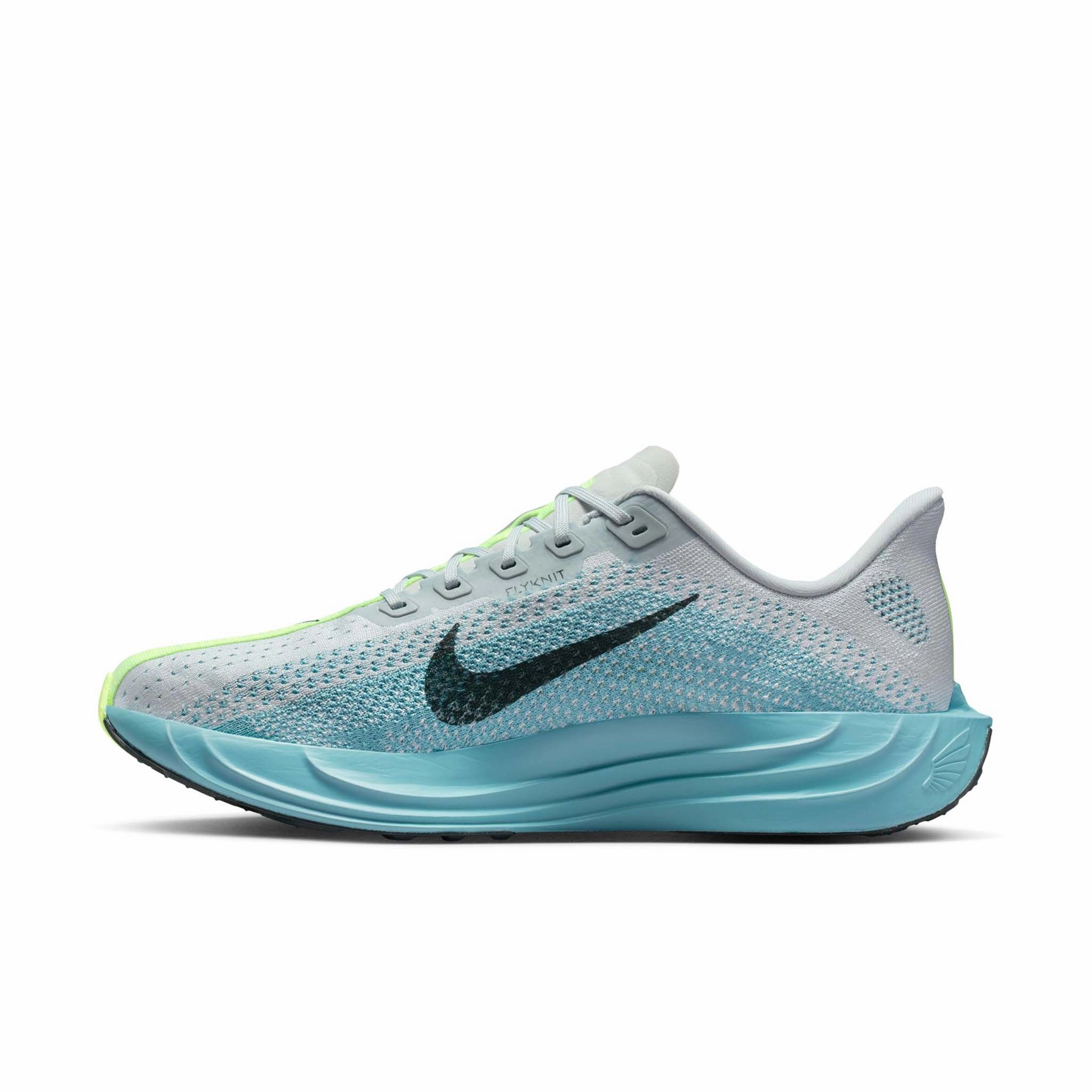 Nike Light Up Shoes Nike | Men's Pegasus Plus Road Running Shoes - Pure Platinum/Seaweed-Denim Turquoise