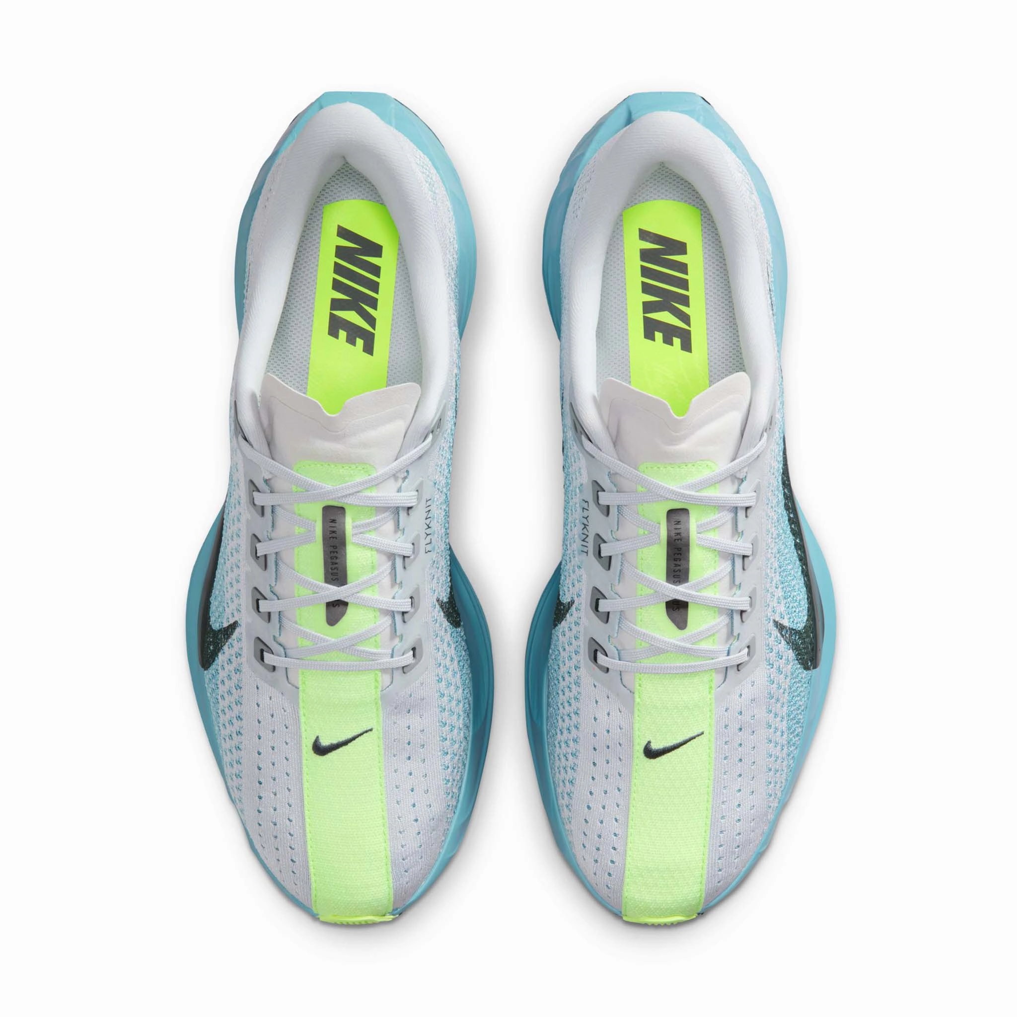 Skateboard Shoes Nike Sb Nike | Men's Pegasus Plus Road Running Shoes - Pure Platinum/Seaweed-Denim Turquoise