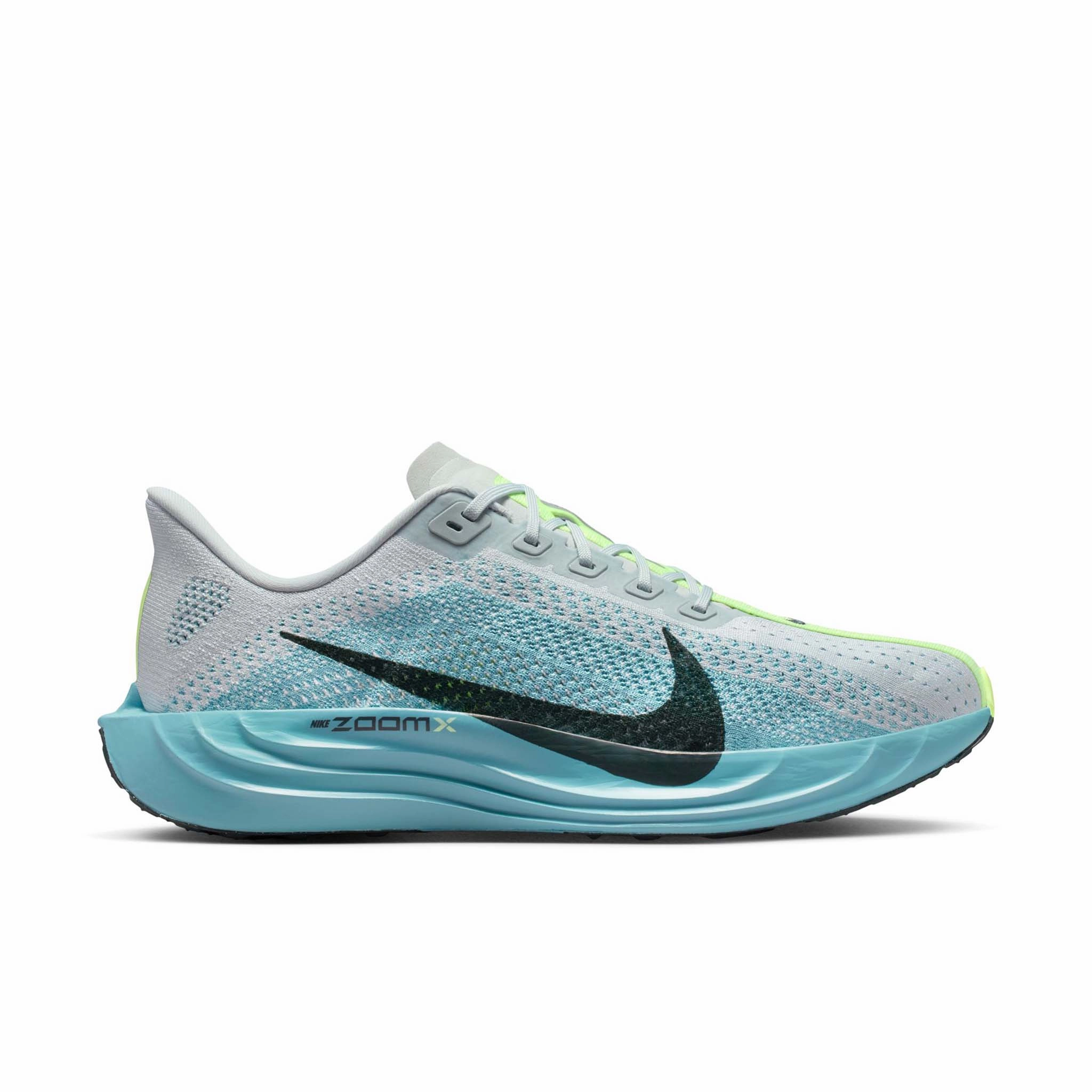 Nike | Men's Pegasus Plus Road Running Shoes - Pure Platinum/Seaweed-Denim Turquoise Nike Stable Running Shoes