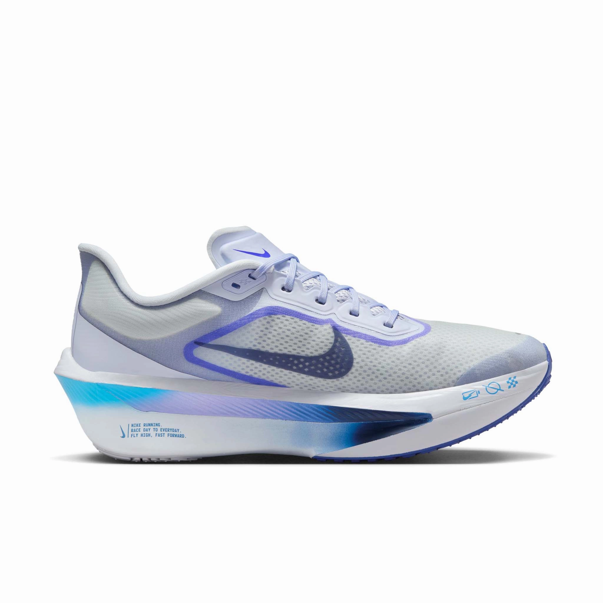 Auto Lace Nike Shoes Nike | Men's Zoom Fly 6 Road Running Shoes - Ghost