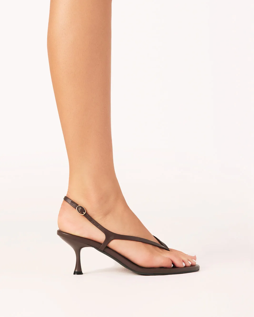 NOVAE - CHOCOLATE Ankle Boots High Heel