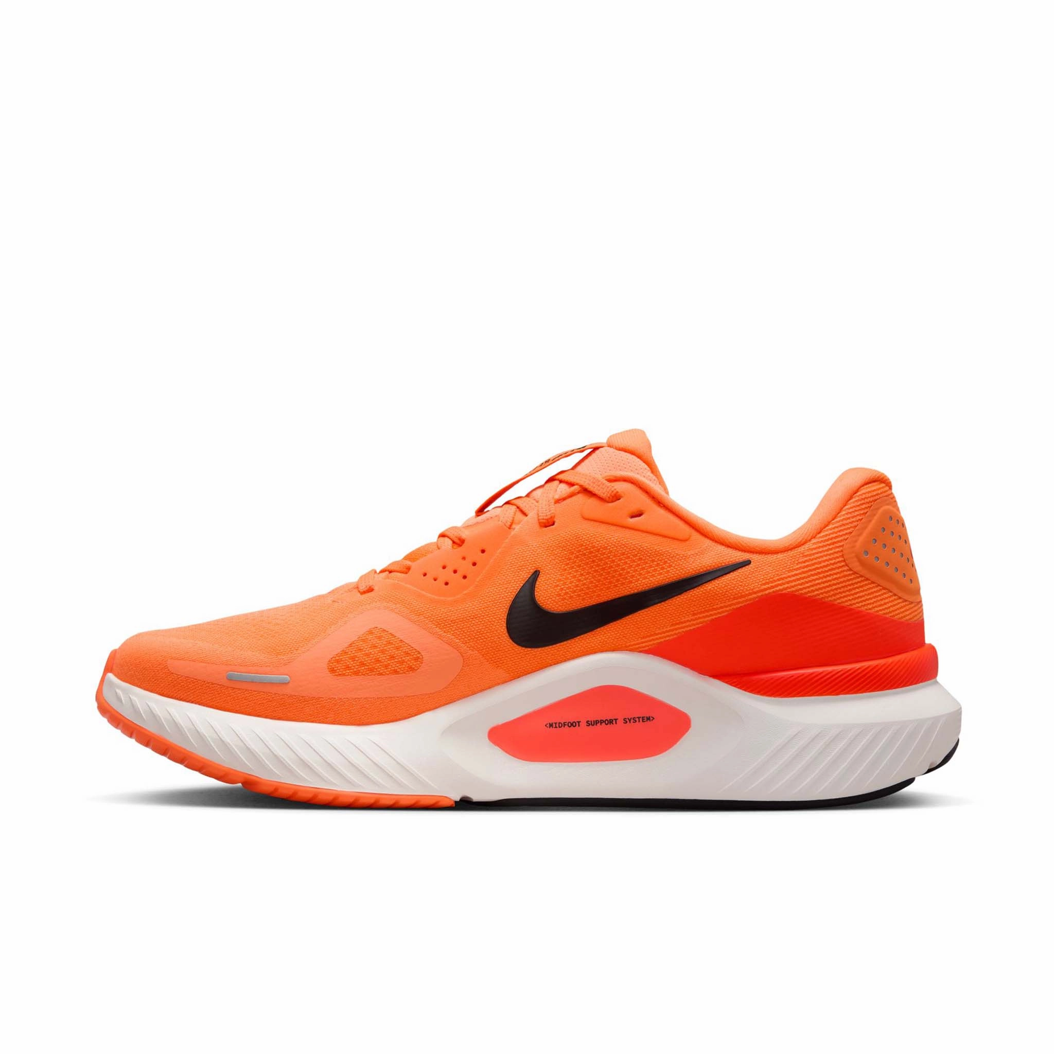 Nike | Men's Structure 26 Road Running Shoes - Total Orange/Black-Total Crimson Chalk Running Shoes Of Nike