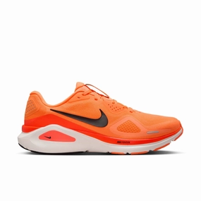 Huarache By Nike Running Shoes Nike | Men's Structure 26 Road Running Shoes - Total Orange/Black-Total Crimson Chalk