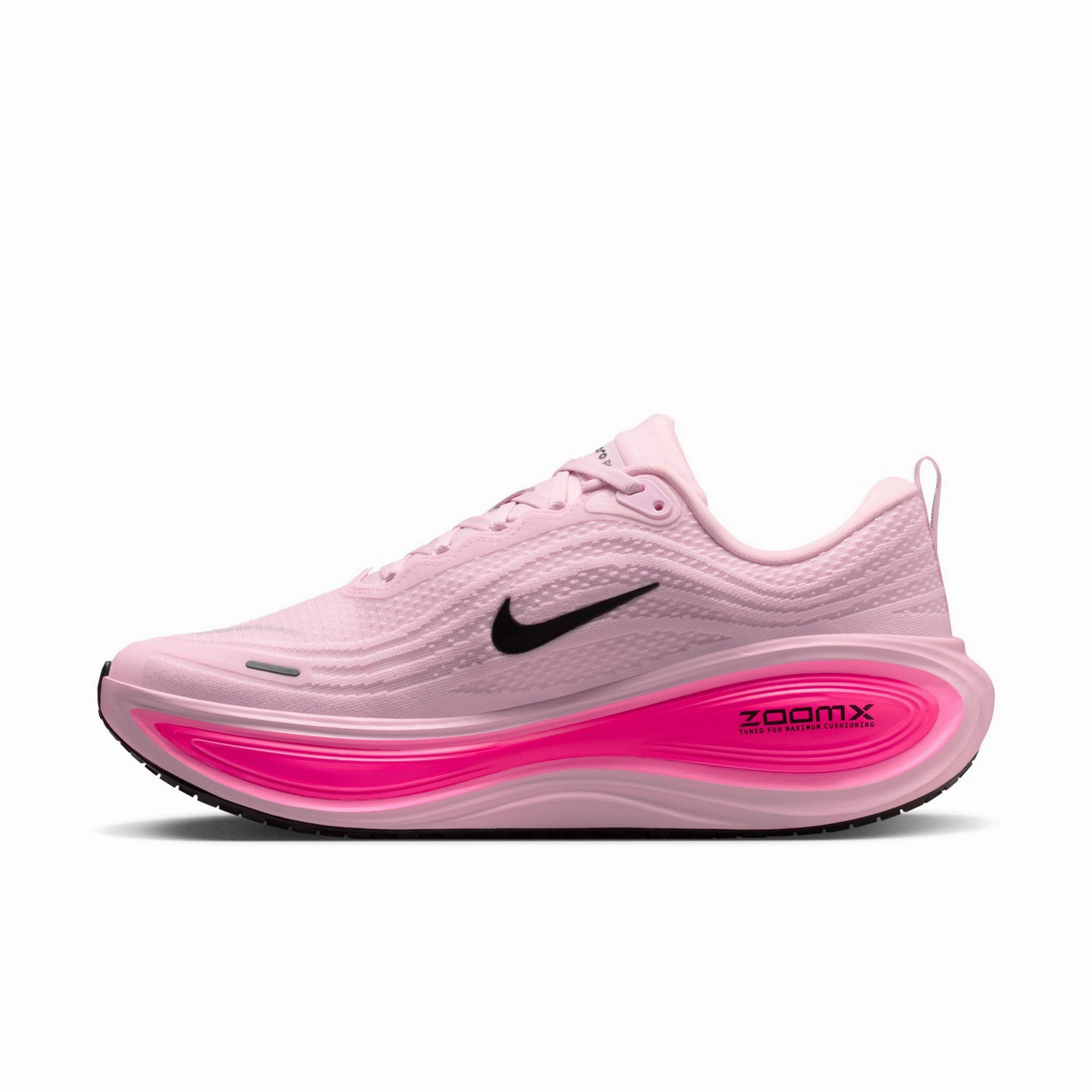 Nike | Men's Vomero Plus Road Running Shoes - Pink Foam/Black-Hyper Pink-Pink Beam Nike Nasa Shoes