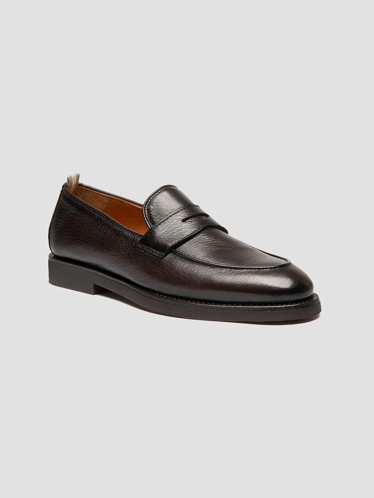 OPERA FLEXI 101 - Dark Brown Leather Penny Loafers Loafers Store