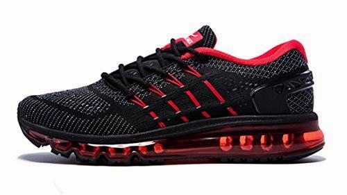 Onemix Air Running Shoes Light Gym Outdoor Walking Sneakers Black Red Size 8.5 DM US Nike Create A Shoe
