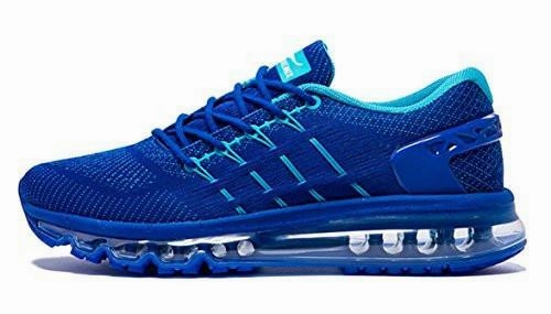 Nike Zip Up Shoes Onemix Air Running Shoes Light Gym Outdoor Walking Sneakers Blue Size 8 DM US