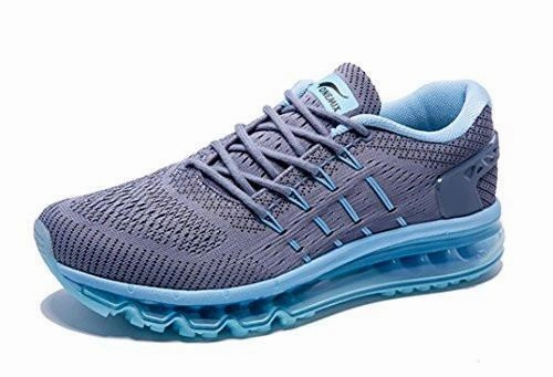 Men's Bo Jackson Nike Shoes Onemix Air Running Shoes Light Gym Outdoor Walking Sneakers Grey Blue Size 8.5 DM US