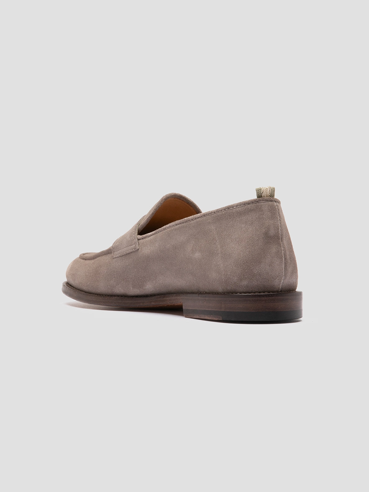 OPERA 001 - Grey Suede Penny Loafers Work Outfits With Loafers