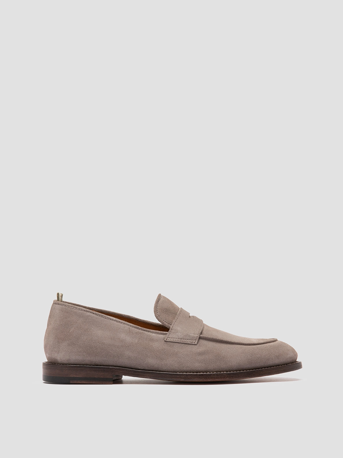 Gucci Loafers Suede OPERA 001 - Grey Suede Penny Loafers