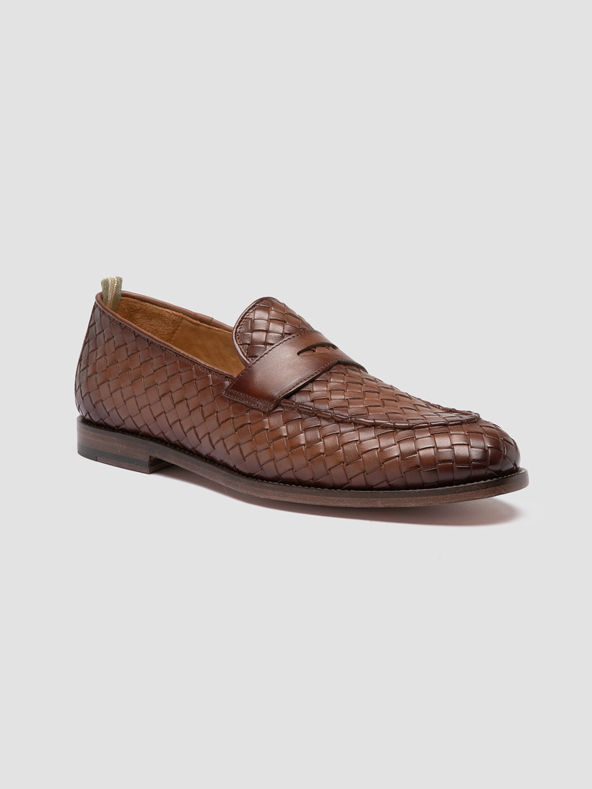 OPERA 003 - Light Brown Leather Penny Loafers Corkys Loafers