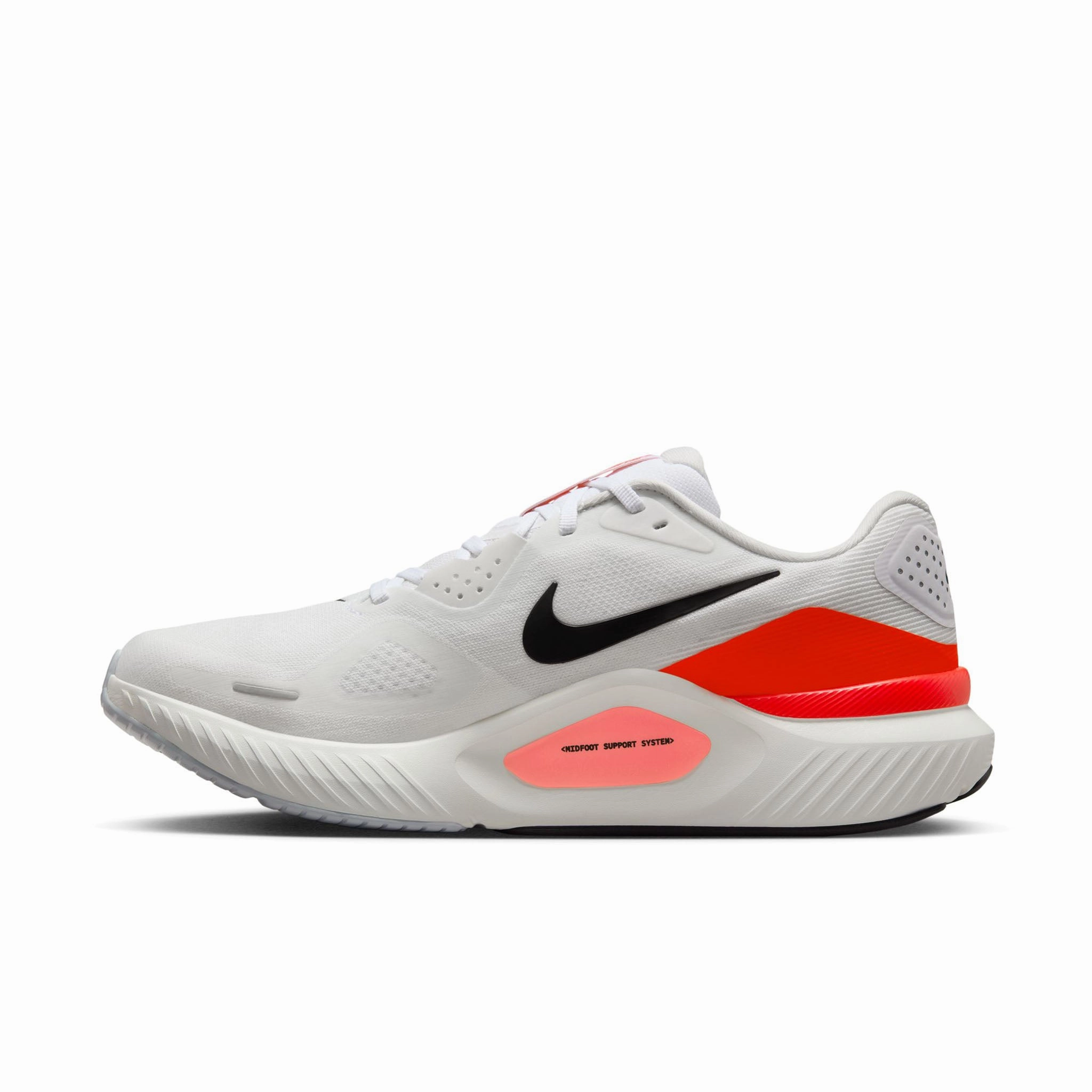 Nike | Men's Structure 26 Road Running Shoes - White/Black-Bright Crimson-Photon Dust Nike Kd17 Basketball Shoes