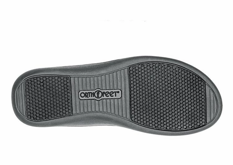 Orthofeet Women Paloma - Black Italian Sandals