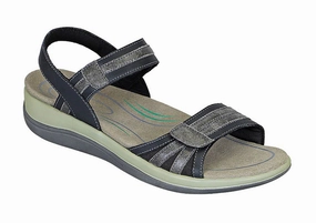 Tea Gardner Sandals Orthofeet Women Paloma - Black