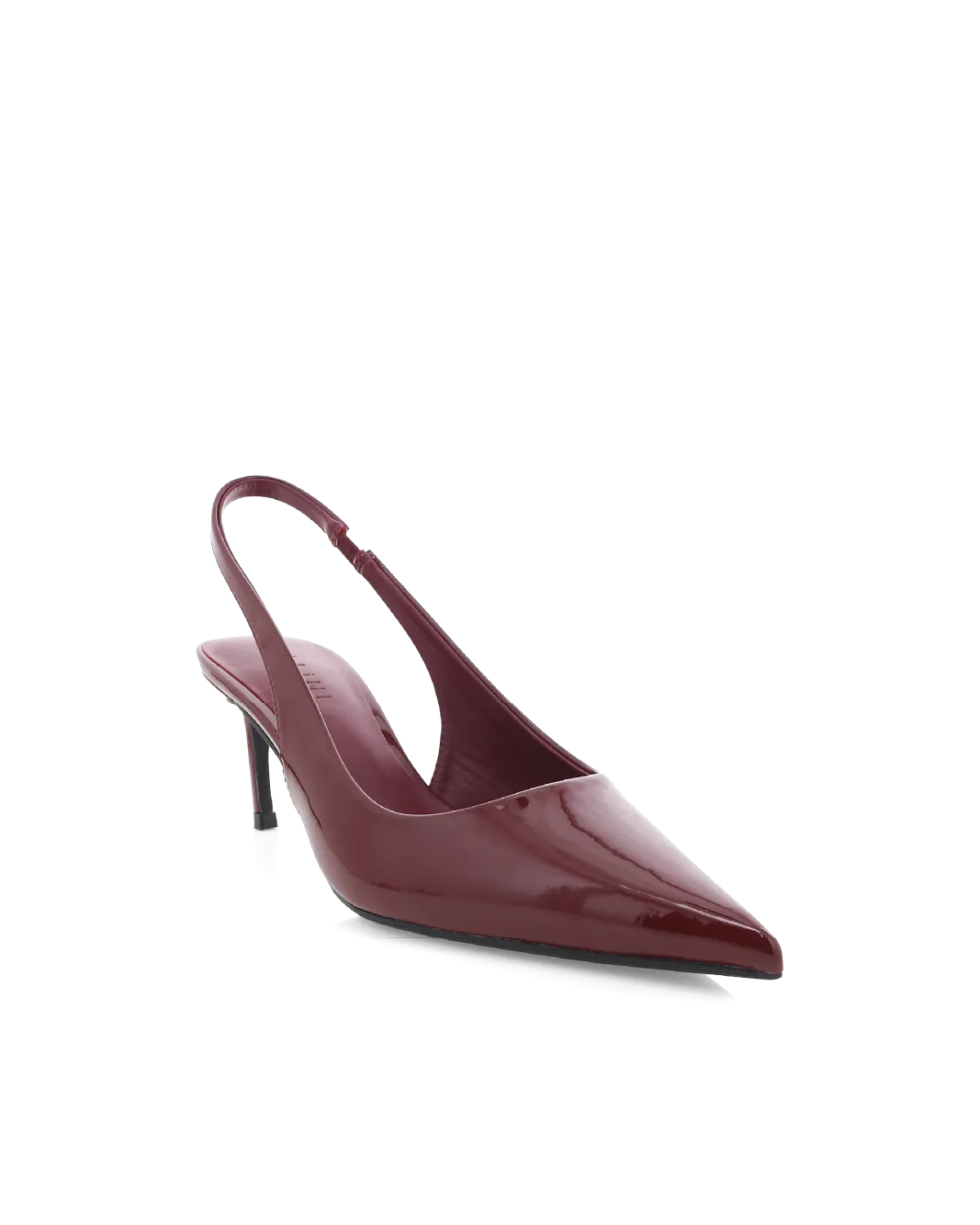 High Heel Rain Shoes OSKANNA - CHERRY RED PATENT