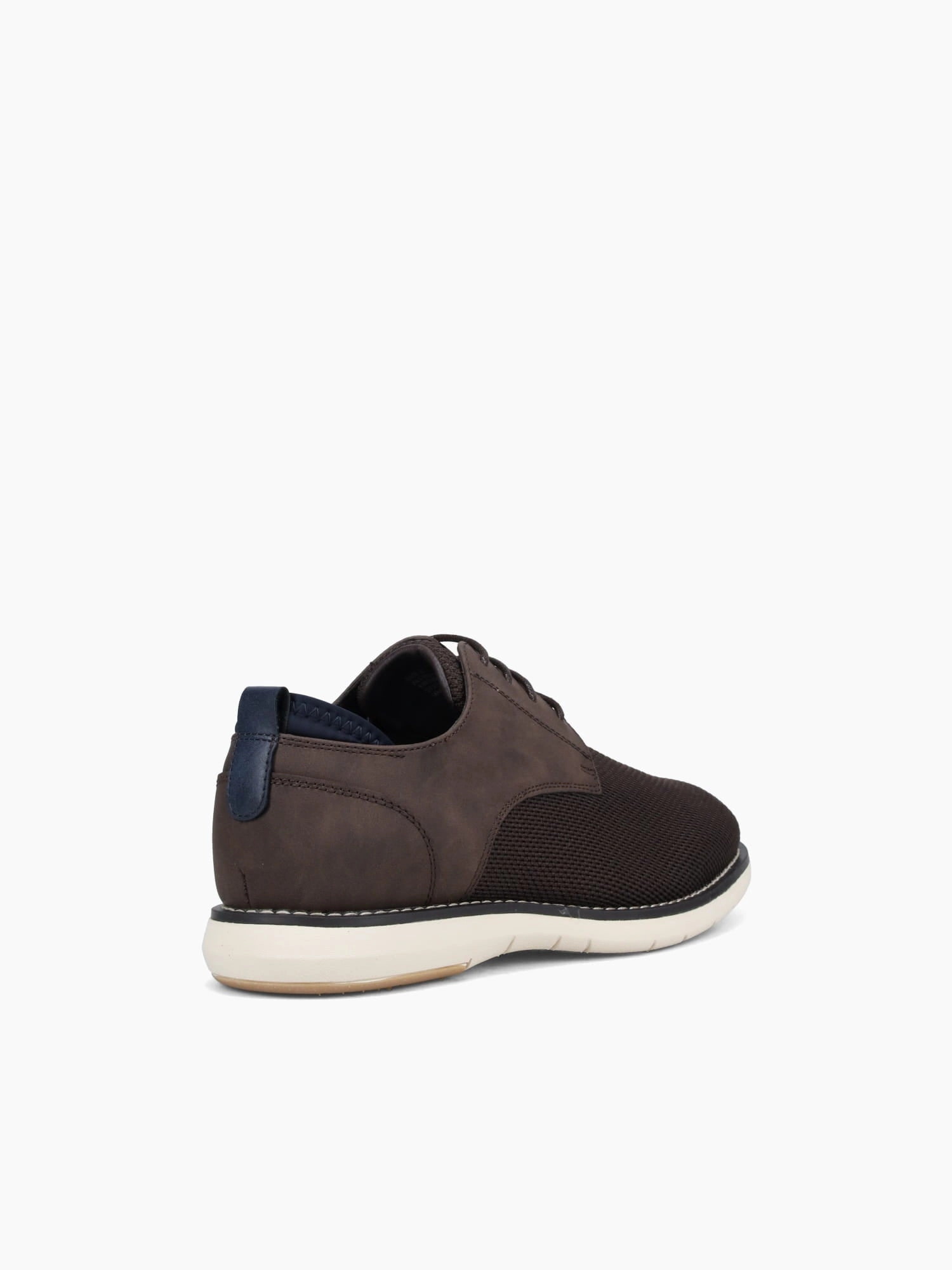 Rubber Sole Oxford Shoes Otto Brown  Fly Knit