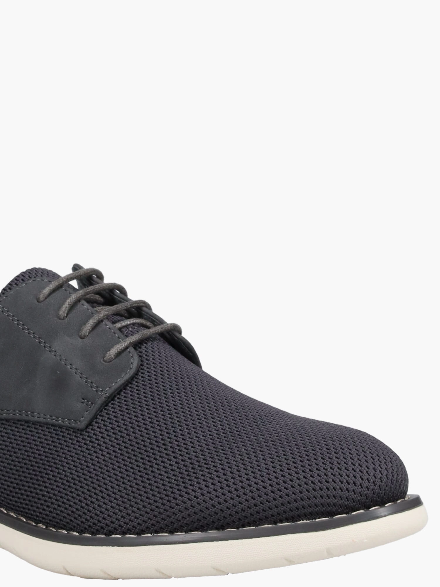 Otto Charcoal Fly Knit Oxford Heel Shoes