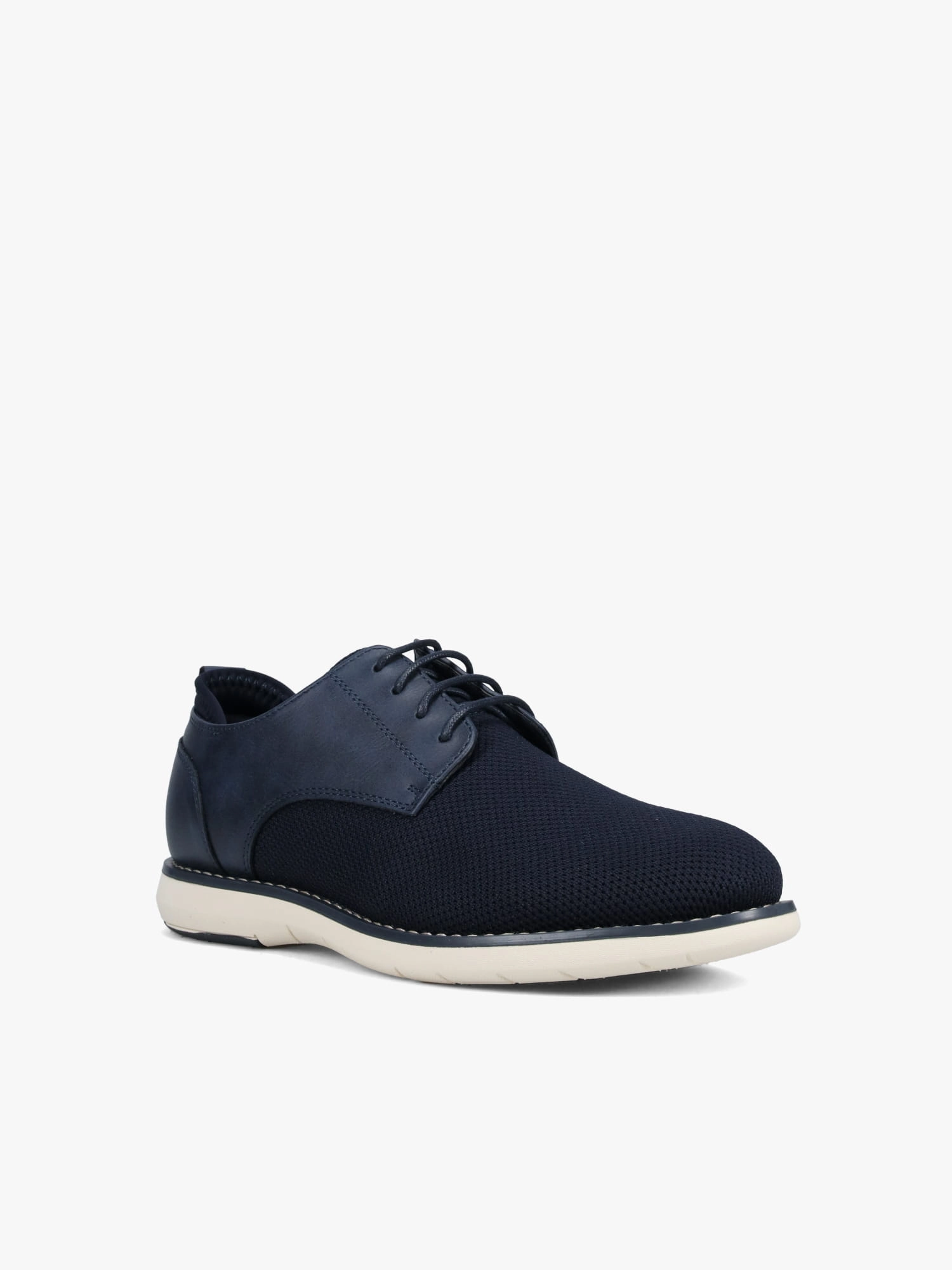 Otto Navy Fly Knit Bates Oxford