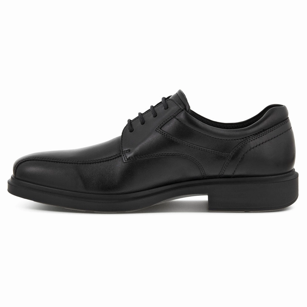 Ecco Helsinki 2 Bike Toe Tie Black Shoe (Men's) Buckle Oxfords