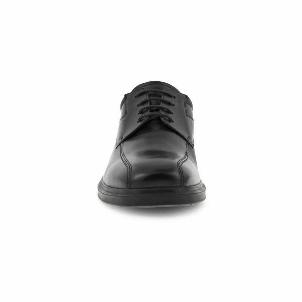 Ecco Helsinki 2 Bike Toe Tie Black Shoe (Men's) And Union Shoes Oxfords