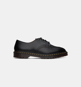 2046 Vintage Smooth Leather Oxfords Mens Lifestyle Shoe - Black Platform Oxfords