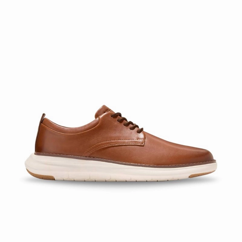 Time Off Oxfords Cole Haan Men's Grand Remix - British Tan/Ivory