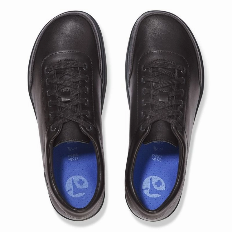 Meermin Oxfords Birkenstock Men's Honnef 365 - Black Leather