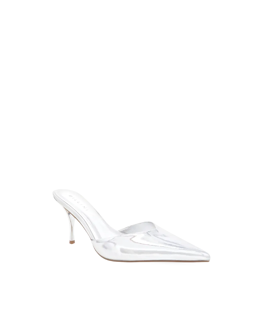 In High Heel Shoes MANSON - SILVER CHROME