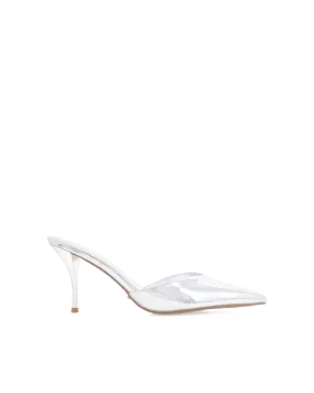 MANSON - SILVER CHROME Jade High Heels