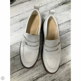 Thin Strap High Heels Shoes Heels Platform By Everlane In White, Size: 7