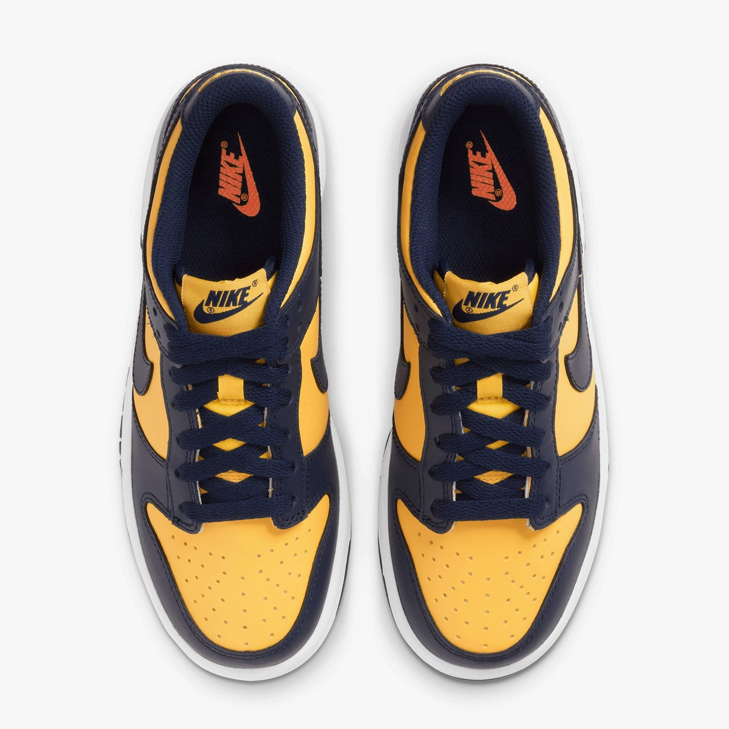 Kid's Dunk Low "Michigan" Grade school Nike Tawa Wrestling Shoes