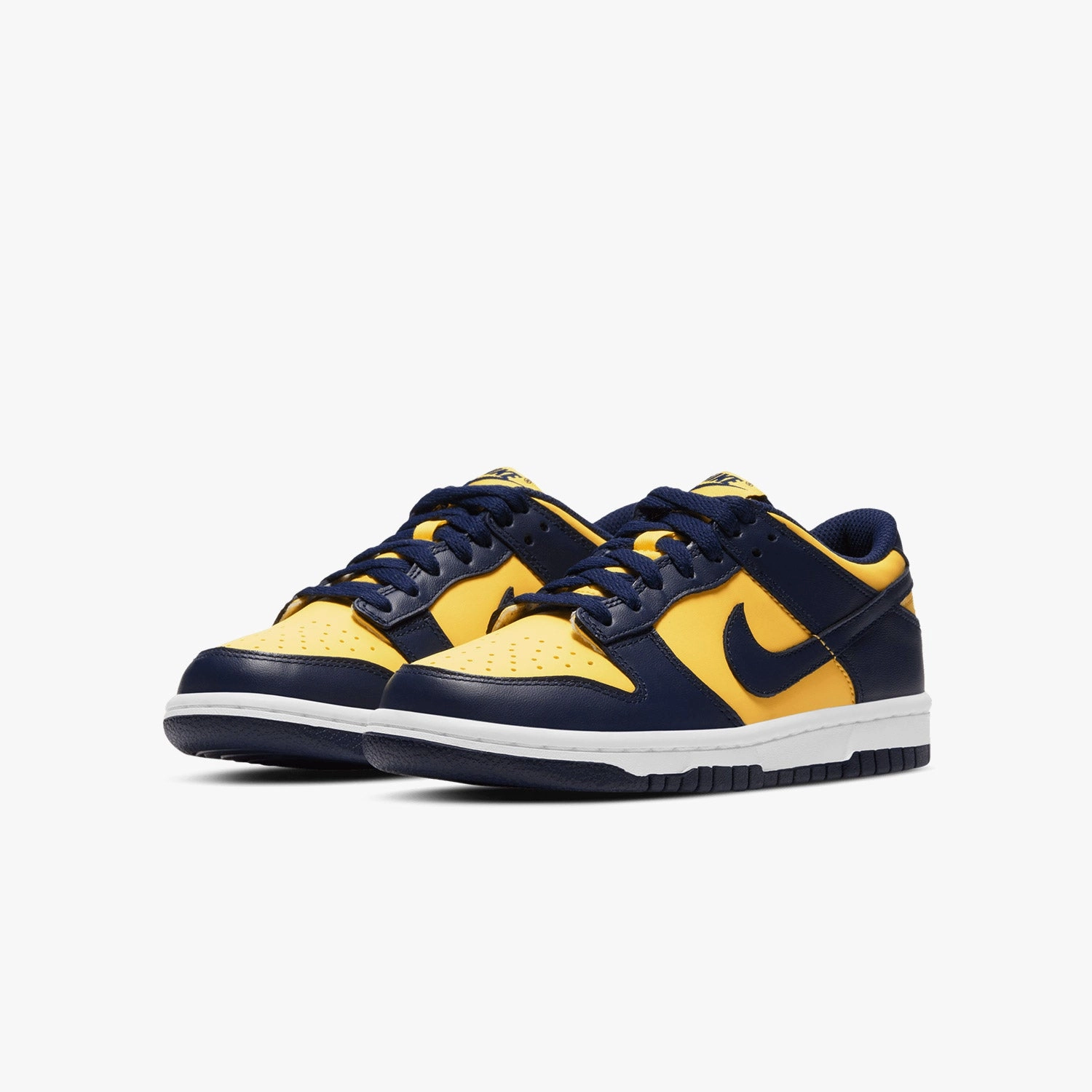 Nike Airmax Running Shoes Kid's Dunk Low "Michigan" Grade school