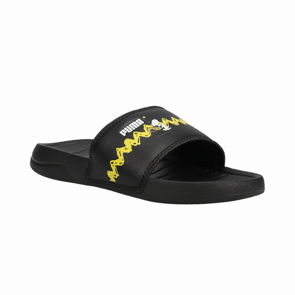 Peanuts Popcat 20 Slide Sandals (Little Kid-Big Kid) Cowboy Sandals