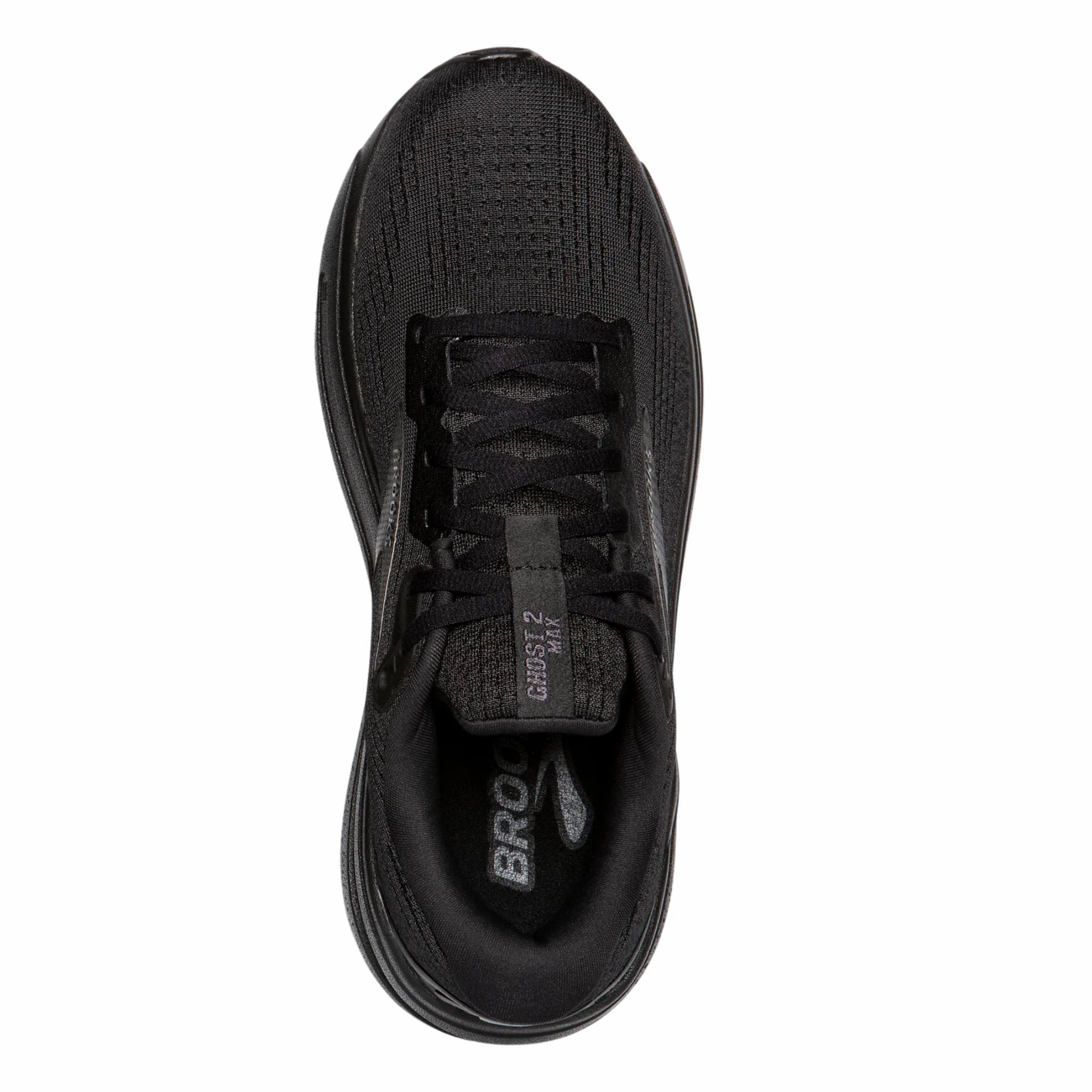 Shoes Bad For Feet Brooks Women's 120420 020 Ghost Max 2 Black Black Ebony Cushion Neutral Running Shoes