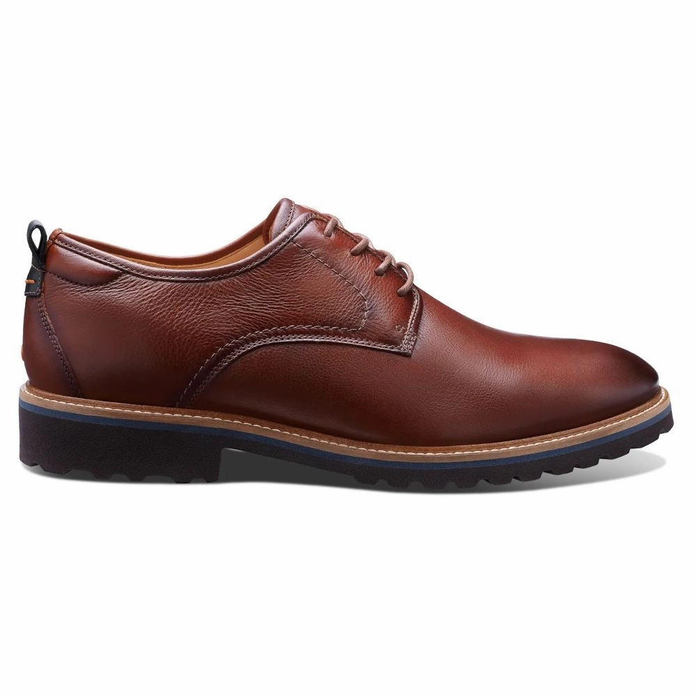 Samuel Hubbard Featherlight Founder Brown Leather Oxford (Men's) Oxfords Not Brogues Kingsman Scene