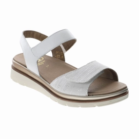 Fidelio Women's Trinity White Slingback High Heel Sandals