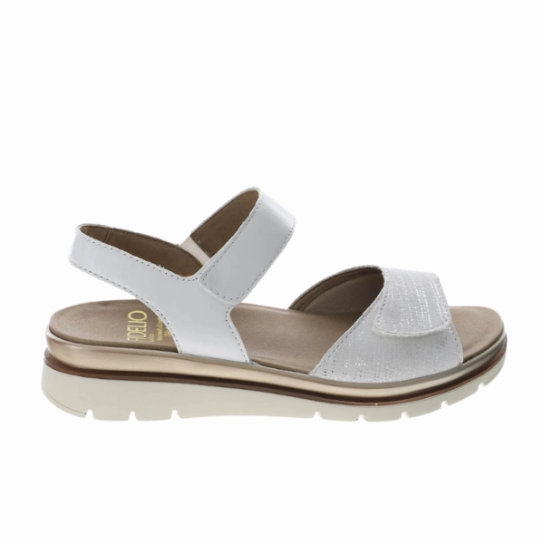 Fidelio Women's Trinity White Tevas Sandals