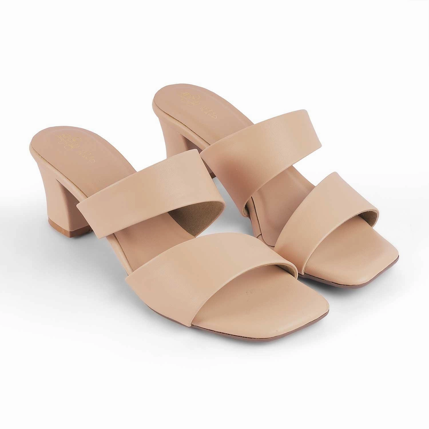 At Maurices Tresmode Dejvice Beige Women's Casual Block Heel Sandals