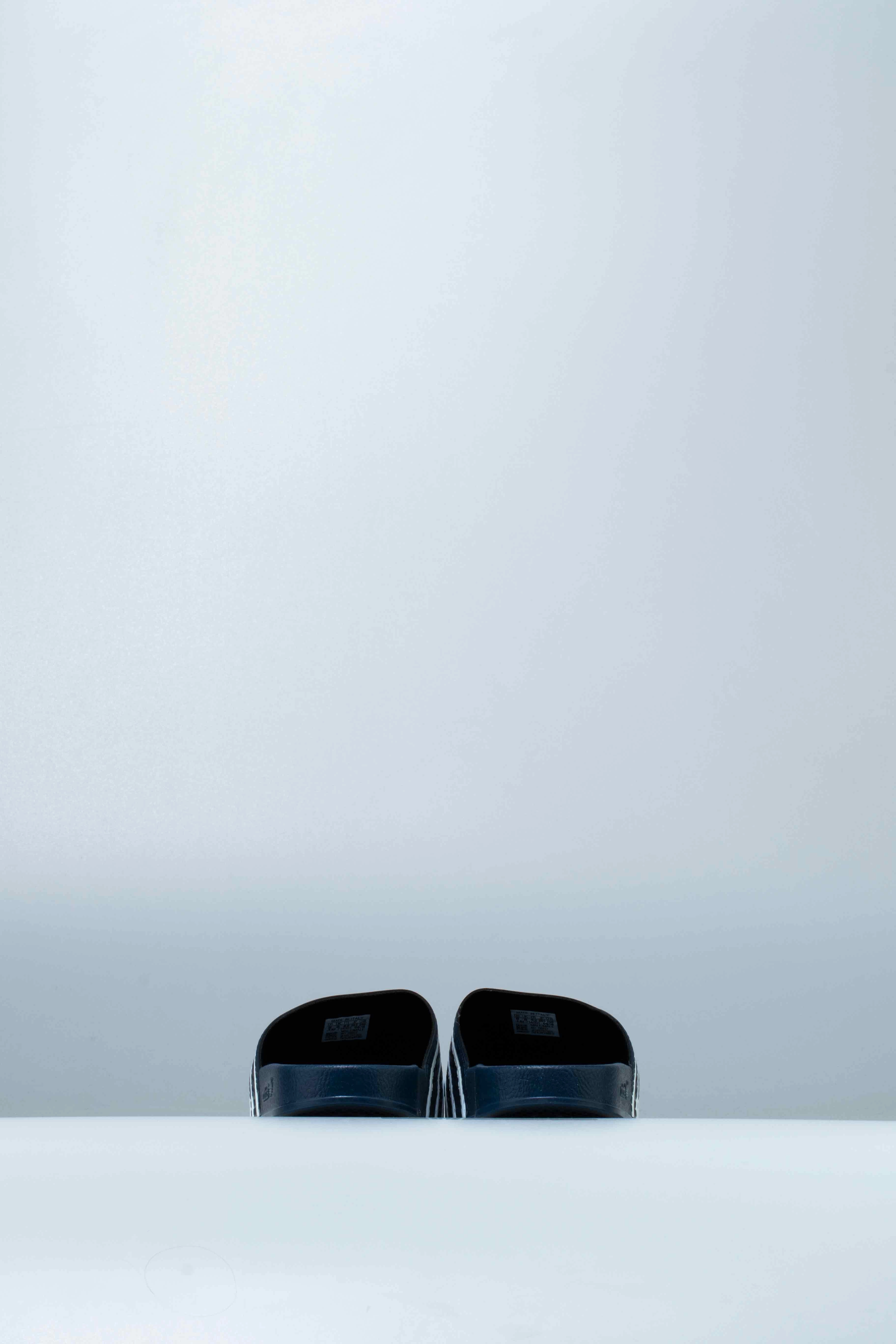 Glerups Slippers Adilette Slide Sandals Mens - Blue/White