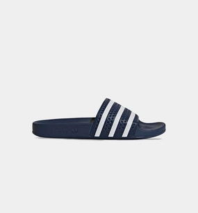 Adilette Slide Sandals Mens - Blue/White Pedi Slippers