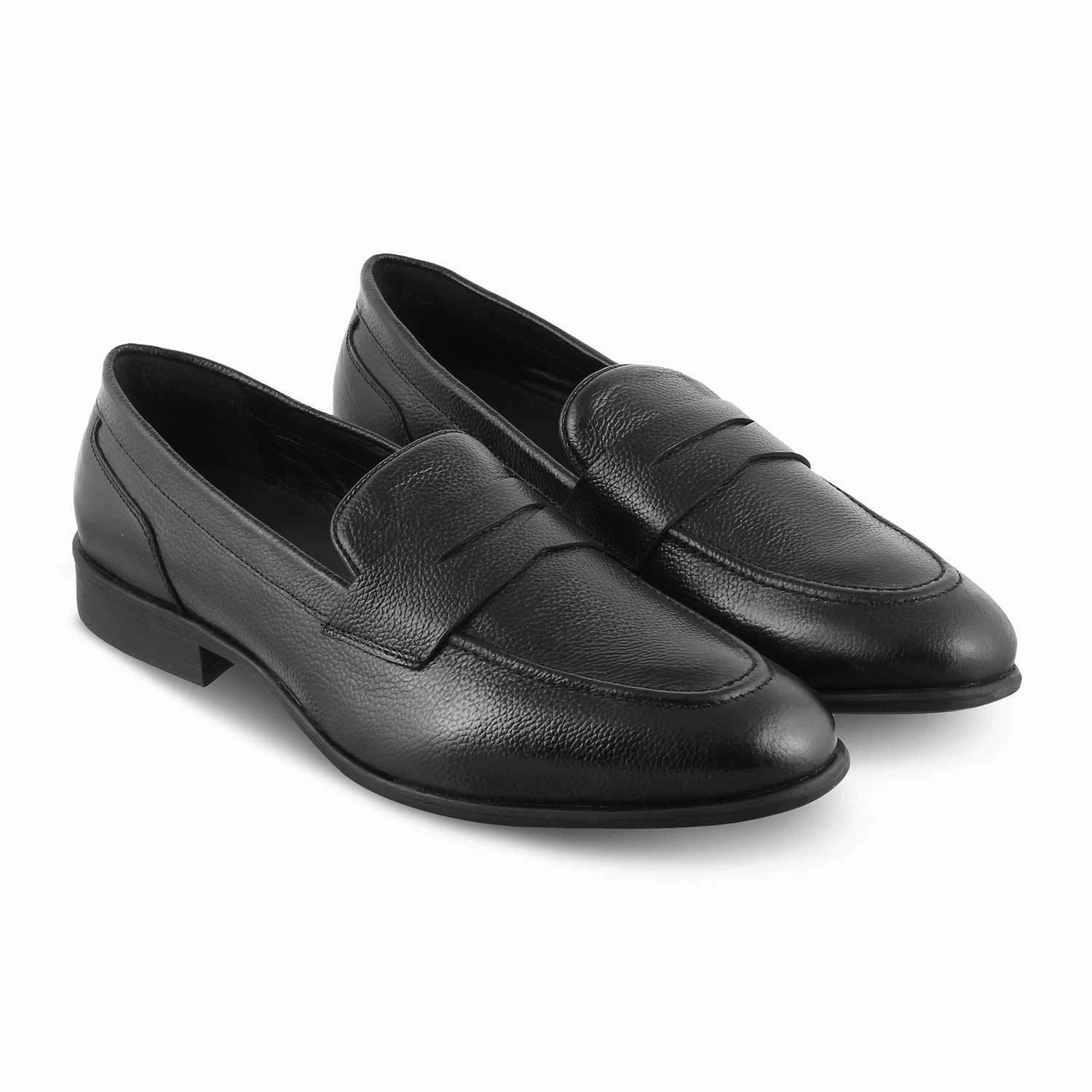 Florsheim Shoes Penny Loafers The Paris Black Men's Leather Penny Loafers Tresmode