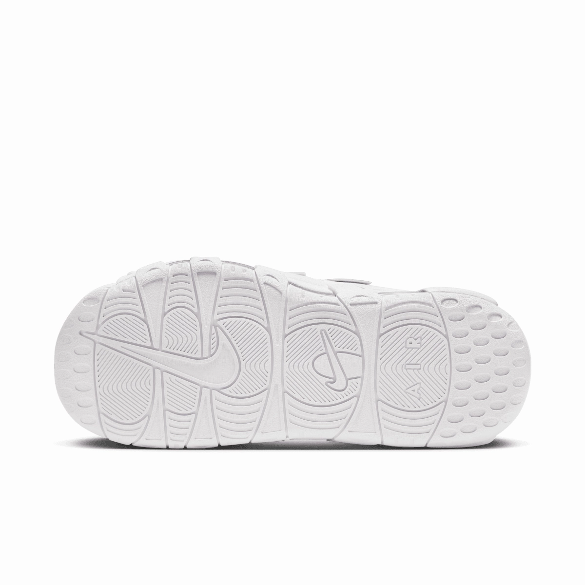 Air More Uptempo Slide 'White Red' Feel Slides