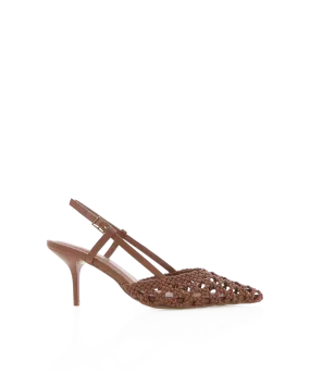 Heels With Red Bottom LUMMI - CARAMEL