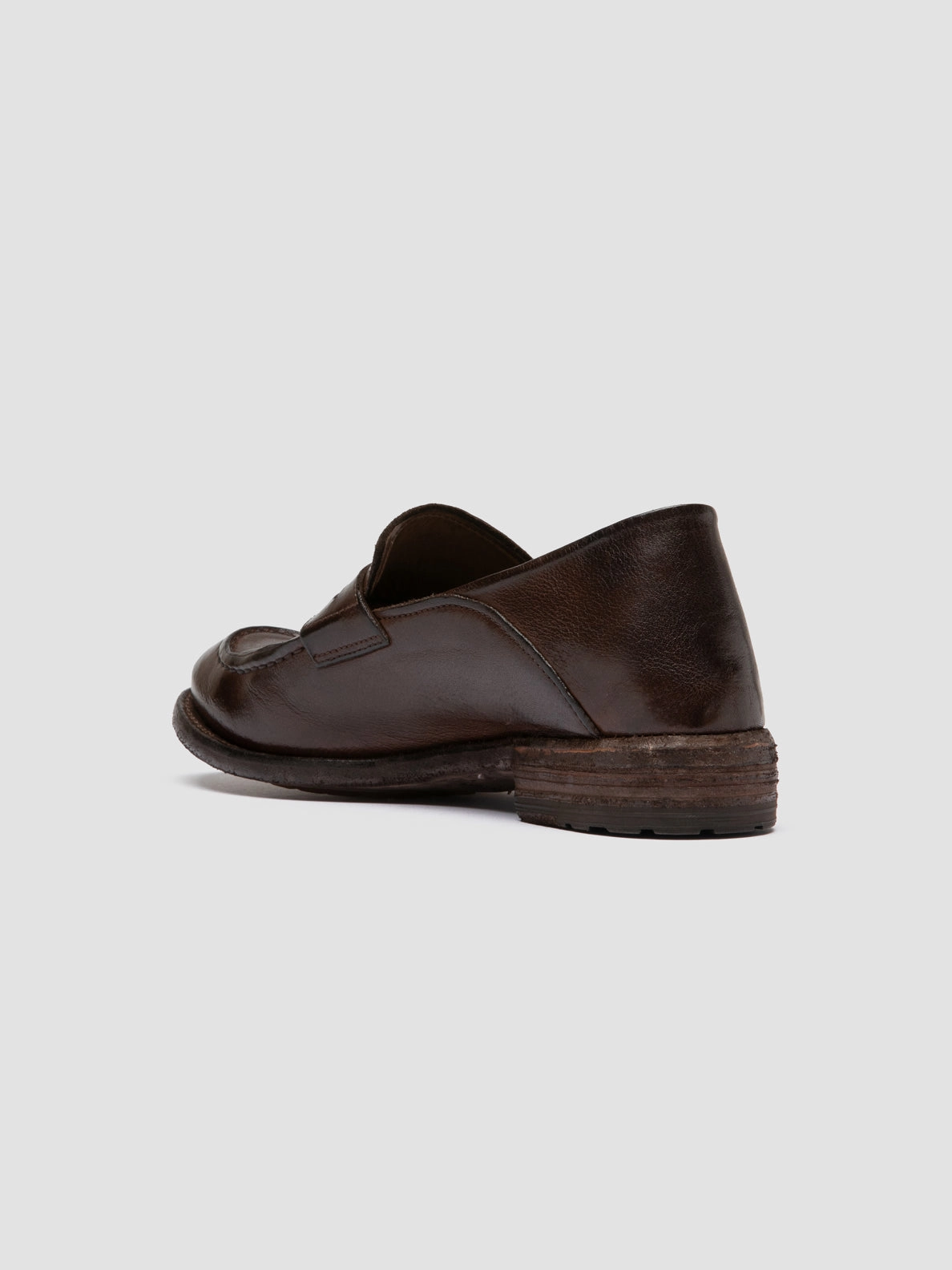 Loafers With Soles LEXIKON 140 - Dark Brown Leather Penny Loafers