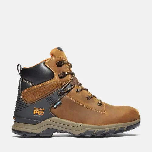 TIMBERLAND MEN'S HYPERCHARGE 6" WATERPROOF WORK BOOT SOFT TOE Best Work Boots For Groundworkers