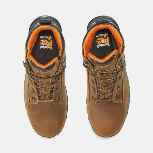 TIMBERLAND MEN'S HYPERCHARGE 6" WATERPROOF WORK BOOT SOFT TOE Bedrock Ii Work Boots