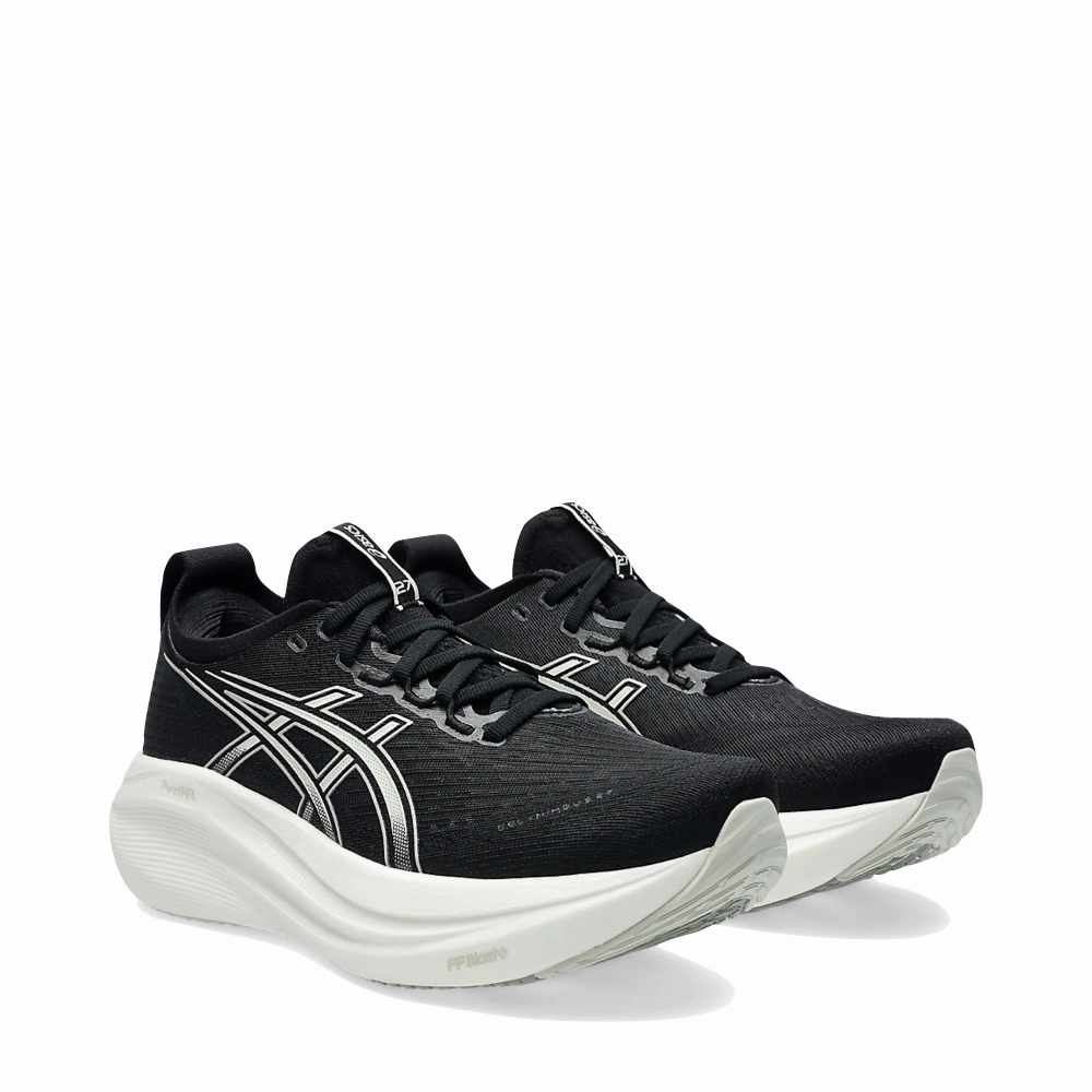 Asics Gel-venture 9 Trail Running Shoe Asics Women's Gel Nimbus 27 Sneaker in Black/Lake Grey
