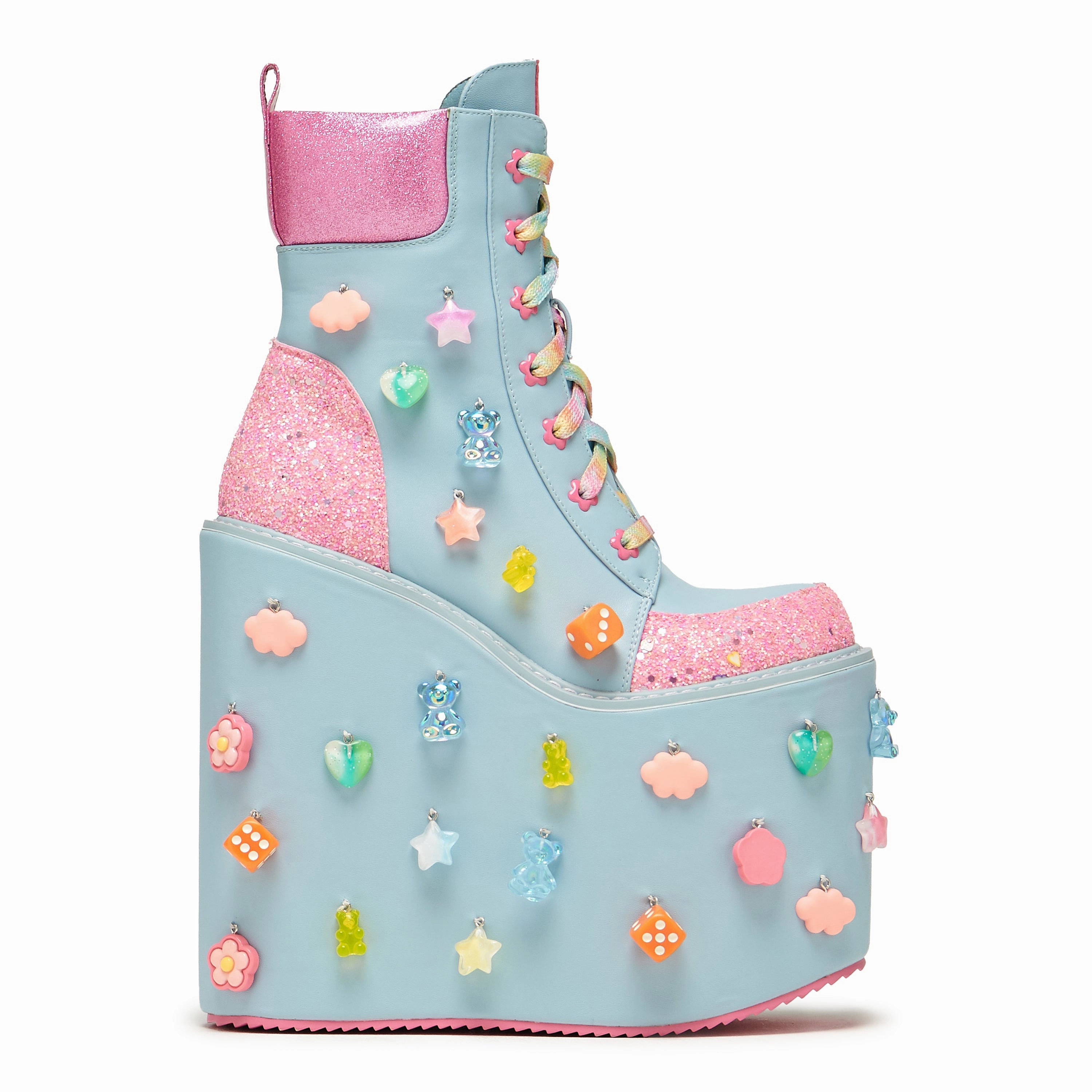 Playful Spirit Decora Platform Boots Monolith Ankle Boots