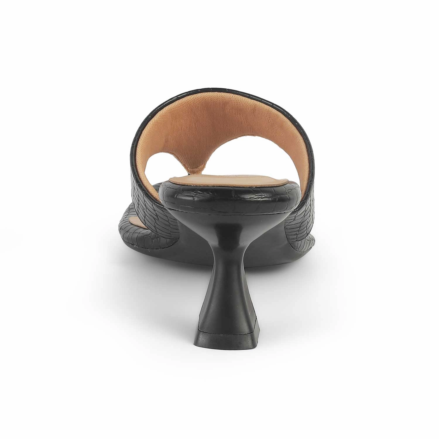 Tresmode Helene Black Women's Dress Heel Sandals Espadrille Flat Sandals